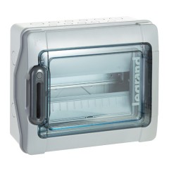 Бокс Legrand Plexo IP65 накладной на 12 (1х12) модулей с шинами N+PE с прозрачной дверью