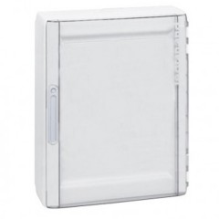 Шкаф Legrand XL3 125 накладной на 54 модуля (3х18) с шинами N+PE с белой дверью