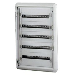 Шкаф металлический Legrand XL3 160 в нишу на 120 (5х24) модулей с шиной без двери