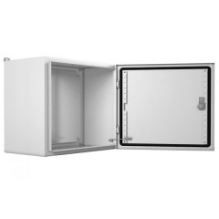 Навесной металлический влагозащищенный шкаф DKC ST IP65 300x400x200мм с монтажной платой