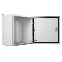 Навесной металлический влагозащищенный шкаф DKC ST IP65 400x400x200мм с монтажной платой