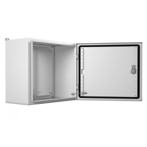 Обзор Навесной металлический влагозащищенный шкаф DKC ST IP65 400x600x200мм с монтажной платой