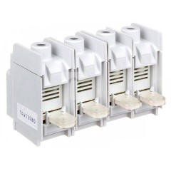 Комплект из 4 торцевых зажимов 1x120мм (1x150), шина 18мм для DPX3 160