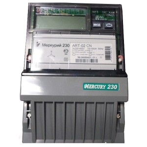 Электросчетчик Меркурий-230 ART-02CN 10-100А 220/380В многотарифный CAN ЖКИ