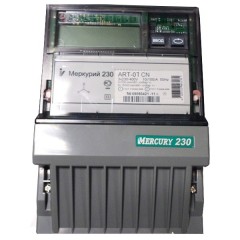 Электросчетчик Меркурий-230 ART-01CN 5-60А 220/380В многотарифный CAN ЖКИ