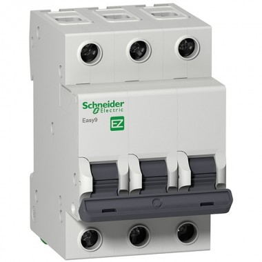 Отзывы Автоматический выключатель Schneider Electric EASY 9 3П 6А С 4,5кА 400В (автомат)