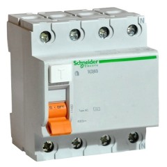 УЗО ВД63 4П 63A 100mA АС Schneider Electric