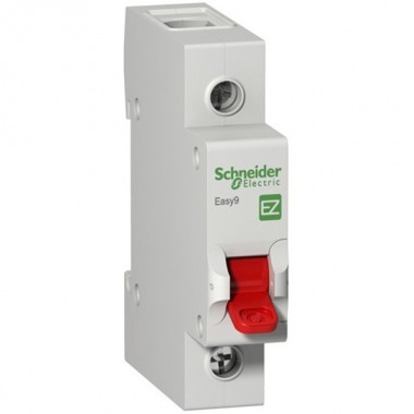 Купить Выключатель нагрузки (модульный рубильник) Easy9 1П 80А 230В Schneider Electric