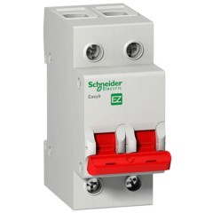 Выключатель нагрузки (модульный рубильник) Easy9 2П 63А 230В Schneider Electric
