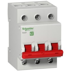 Выключатель нагрузки (модульный рубильник) Easy9 3П 100А 400В Schneider Electric