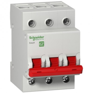Купить Выключатель нагрузки (модульный рубильник) Easy9 3П 100А 400В Schneider Electric