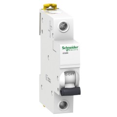 Автоматический выключатель Schneider Electric Acti 9 iC60N 1П 10A 6кА C (автомат) Автоматический выключатель Schneider Electric Acti 9 iC60N 1П 10A 6кА C (автомат)