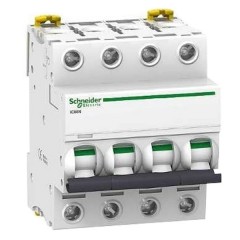 Автоматический выключатель Schneider Electric Acti 9 iC60N 4П 40A 6кА C (автомат) Автоматический выключатель Schneider Electric Acti 9 iC60N 4П 40A 6кА C (автомат)