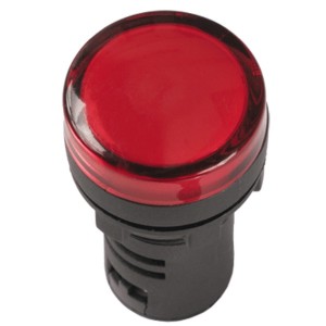 Купить Лампа AD22DS(LED)матрица d22мм красный 24В AC/DC  ИЭК
