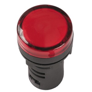 Купить Лампа AD16DS(LED)матрица d16мм красный 230В AC ИЭК