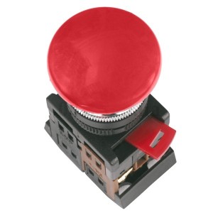 Купить Кнопка AEА-22 Грибок красный d22мм 1НО+1HЗ ИЭК