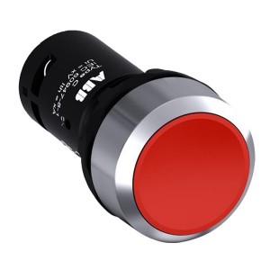 Кнопка ABB CP1-30R-10 красная без фиксации 1HO