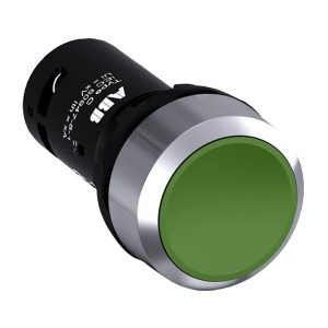 Купить Кнопка ABB CP1-30G-11 зеленая без фиксации 1НО+1HЗ