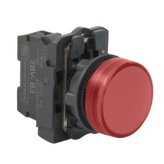 Сигнальная лампа Schneider Electric XB5AVB4 22мм 24В красная