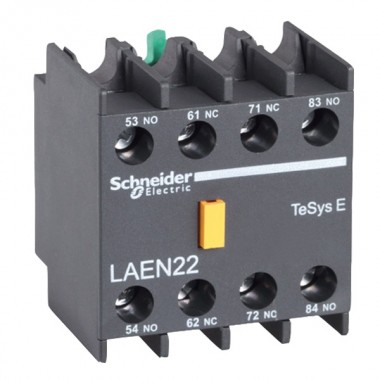 Обзор Дополнительный контактный блок EasyPact TVS Schneider Electric 2НО+2НЗ