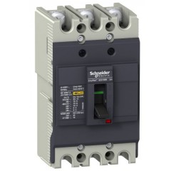 Автоматический выключатель Schneider Electric EZC100N 20A 18кА/380В 3П3T (автомат)