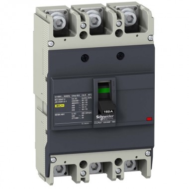 Купить Автоматический выключатель Schneider Electric EZC250F 160A 18 кА/400В 3П3Т (автомат)