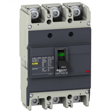 Купить Автоматический выключатель Schneider Electric EZC250F 250A 18 кА/400В 3П3Т (автомат)