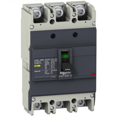 Отзывы Автоматический выключатель Schneider Electric EZC250N 200A 25 кА/400В 3П3Т (автомат)