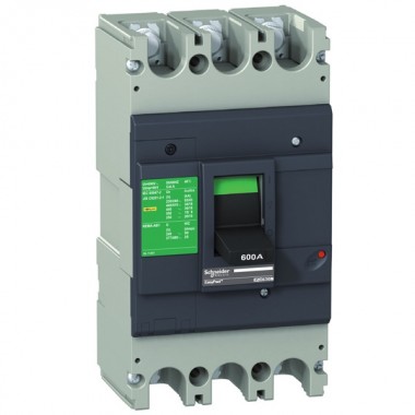 Купить Автоматический выключатель Schneider Electric EZC630N 600A 36кА/415В 3П3Т (автомат)