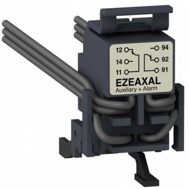 Обзор Комбинированный контакт сигнализации AX+AL для автоматов EZC250 Schneider Electric