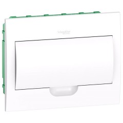 Бокс встраиваемый Schneider Electric Easy9 на 12 модулей с белой дверью с клемниками N+PE