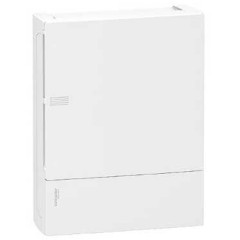 Бокс навесной Schneider Electric Mini Pragma 24 модуля с белой дверью 2 шины N и PE