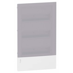 Бокс встраиваемый Schneider Electric Mini Pragma 36 модулей с дымчатой дверью 2 шины N и PE