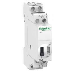 Импульсное реле Schneider Electric iTL16A 2 полюса 2НО 230В АС 50-60ГЦ 110В DC 1 модуль