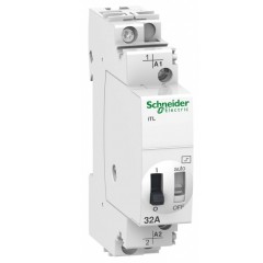 Импульсное реле Schneider Electric iTL 32A 1 полюс 1НО 230В АС 50-60ГЦ 110В DС 1 модуль