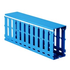 Короб перфорированный, синий DKC RL12 25x60