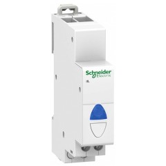 Световой индикатор iIL Acti 9 Schneider Electric синий 110-230В 1 модуль