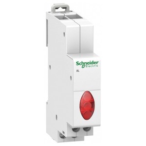 Купить Световой индикатор iIL Acti 9 Schneider Electric 3 лампы красные трехфазный 230-400В 1 модуль