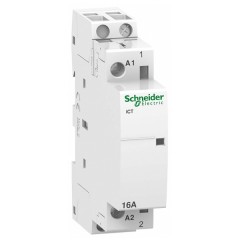 Модульный контактор iCT Acti 9 Schneider Electric 1 полюс 16A 1НО  220В АС 50ГЦ 1 модуль