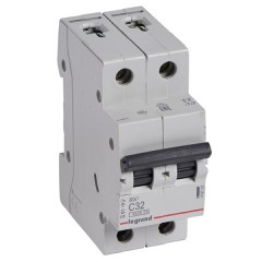 Автоматический выключатель Legrand RX3 2П 32A 4,5кА C (автомат)