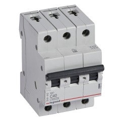 Автоматический выключатель Legrand RX3 3П 40A 4,5кА C (автомат)