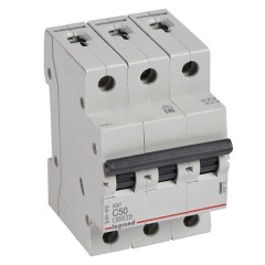 Автоматический выключатель Legrand RX3 3П 50A 4,5кА C (автомат)