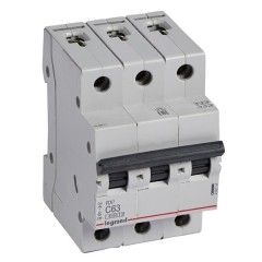 Автоматический выключатель Legrand RX3 3П 63A 4,5кА C (автомат)