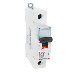 Автоматический выключатель Legrand DX3-E C2 1П 6000/6kA (автомат)