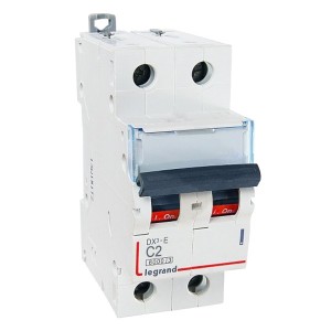 Автоматический выключатель Legrand DX3-E C2 2П 6000/6kA (автомат)