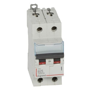 Автоматический выключатель Legrand DX3 2П B25A 6000/10kA (автомат)