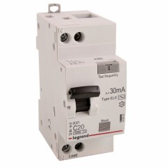 АВДТ Дифавтомат Legrand RX3 1П+Н 20А 30мА 6kA тип AC