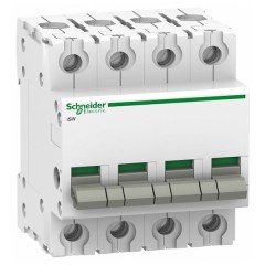 Выключател нагрузки iSW Acti 9 Schneider Electric 4П 40A (модульный рубильник) 4 модуля