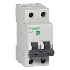 Автоматический выключатель Schneider Electric EASY 9 2П 16А B 4,5кА 230В (автомат)