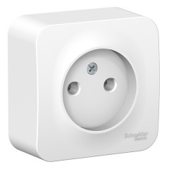 Розетка без заземления без шторок Blanca Schneider Electric 16А 250В белая Розетка без заземления без шторок Blanca Schneider Electric 16А 250В белая